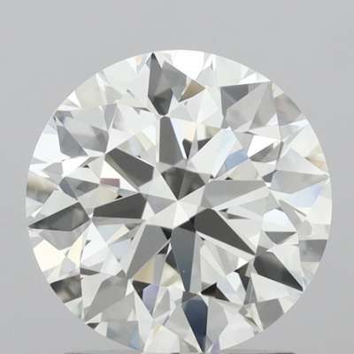Certified Diamond IGI Carats 1.78 Color H Clarity VVS1  EX  EX  EX Fluorescence NON Brown No Green No Milky No EyeClean 100%
