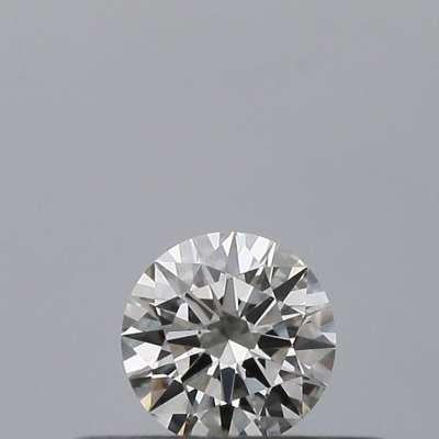 Diamante Certificato GIA Carati 0.18 Colore G Purezza VVS2  EX  EX  EX Fluorescenza NON Brown No Milky No EyeClean 100%