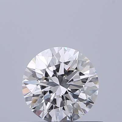 Certified Diamond GIA Carats 0.51 Color D Clarity VVS2  EX  EX  EX Fluorescence MED Brown No Green No Milky No EyeClean 100%