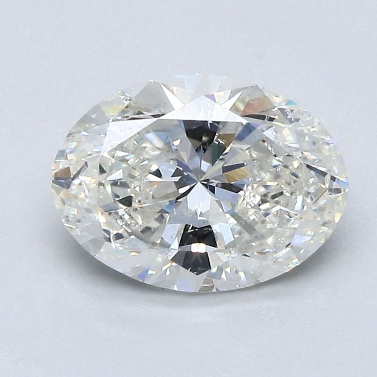 Certified Diamond GIA Carats 1.81 Color H Clarity SI2  -  EX  EX Fluorescence NON Brown No Green No Milky No EyeClean 100%