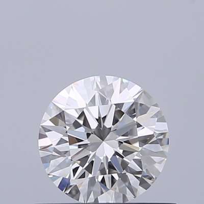 Certified Diamond GIA Carats 0.52 Color F Clarity VVS2  EX  EX  EX Fluorescence NON Brown No Milky No EyeClean 100%