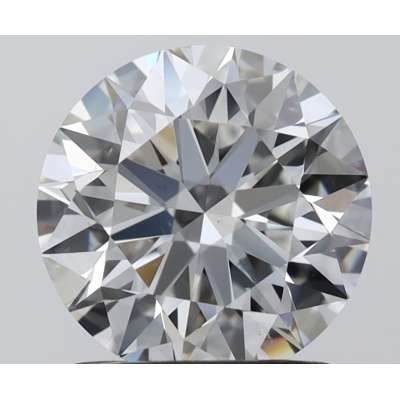 Certified Diamond GIA Carats 1.3 Color H Clarity VS2  EX  EX  EX Fluorescence NON Brown No Milky No EyeClean 100%