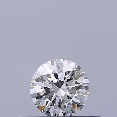 Certified Diamond GIA Carats 0.26 Color E Clarity VVS1  EX  EX  EX Fluorescence NON Brown No Green No Milky No EyeClean 100%