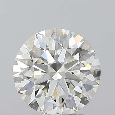 Certified Diamond HRD Carats 1.7 Color H Clarity VS1  EX  EX  EX Fluorescence NON Brown No Green No Milky No EyeClean 100%