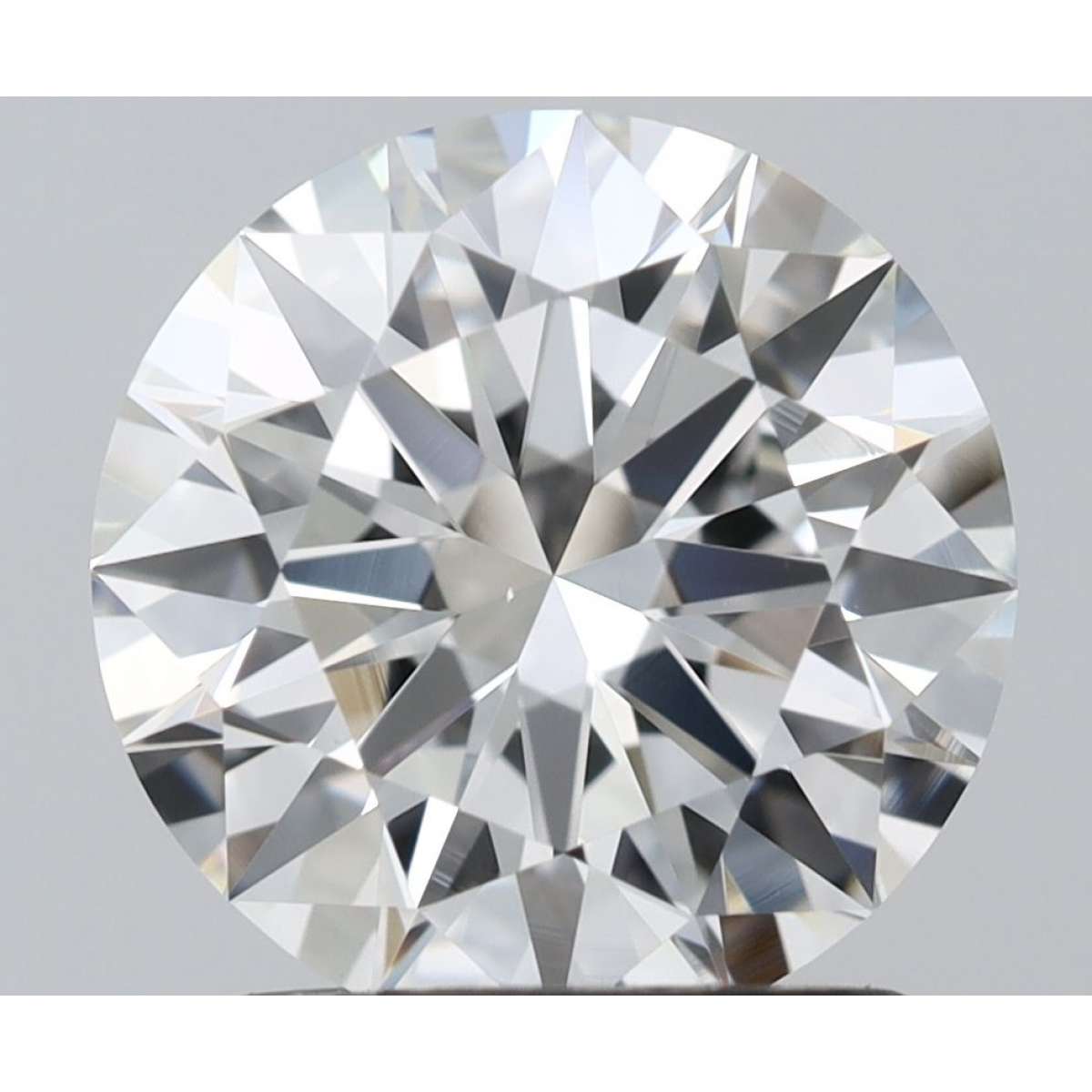Certified Diamond GIA Carats 1.5 Color H Clarity VS1  EX  EX  EX Fluorescence NON Brown No Milky No EyeClean 100%
