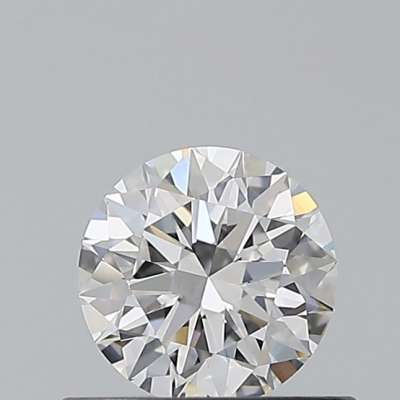 Certified Diamond GIA Carats 0.5 Color E Clarity VVS1  EX  EX  EX Fluorescence FNT Brown No Green No Milky No EyeClean 100%