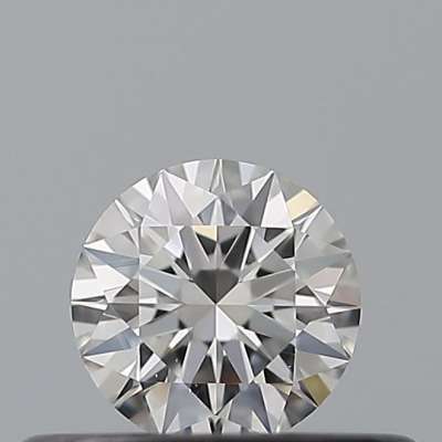 Certified Diamond GIA Carats 0.26 Color F Clarity VVS1  EX  EX  EX Fluorescence NON Brown No Milky No EyeClean 100%