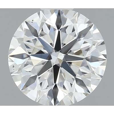 Certified Diamond GIA Carats 0.41 Color H Clarity VS2  EX  EX  EX Fluorescence MED Brown No Green No Milky No EyeClean 100%