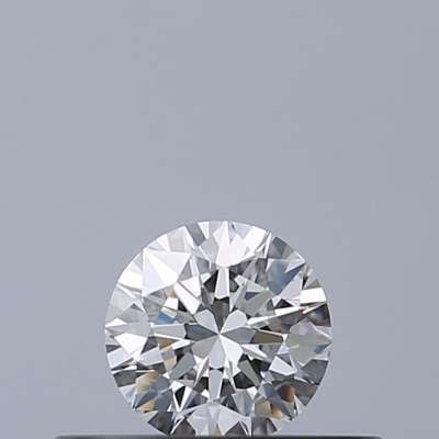 Certified Diamond GIA Carats 0.25 Color D Clarity VVS2  EX  VG  EX Fluorescence NON Brown No Green No Milky No EyeClean 100%