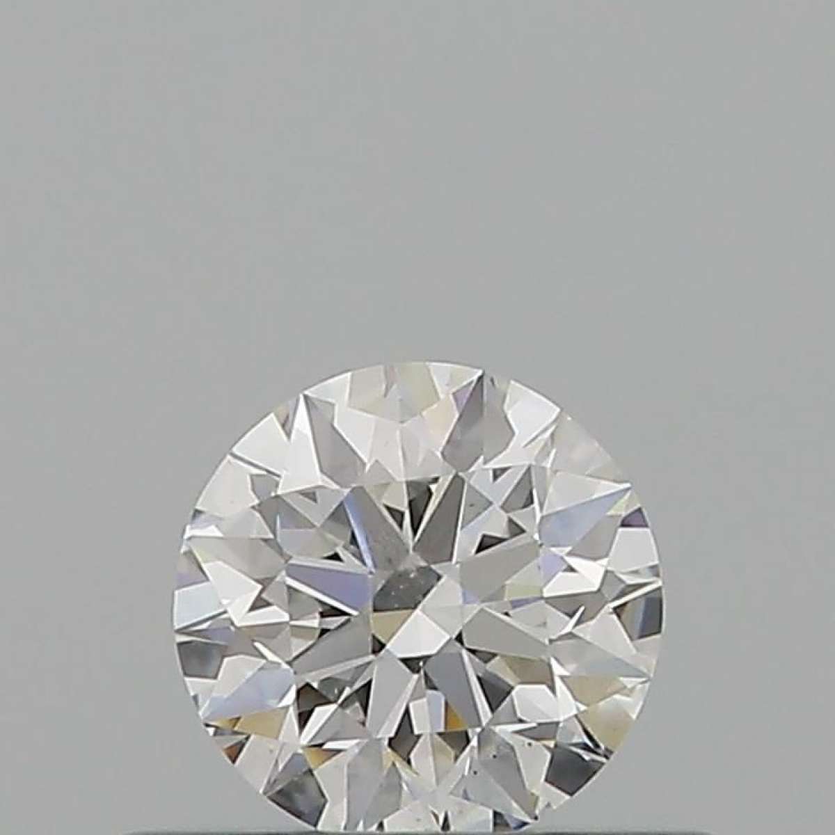 Certified Diamond GIA Carats 0.4 Color F Clarity SI1  EX  EX  EX Fluorescence NON Brown No Milky No EyeClean 100%