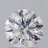 Certified Diamond GIA Carats 1.33 Color F Clarity VVS1  EX  EX  EX Fluorescence FNT Brown No Milky No EyeClean 100%