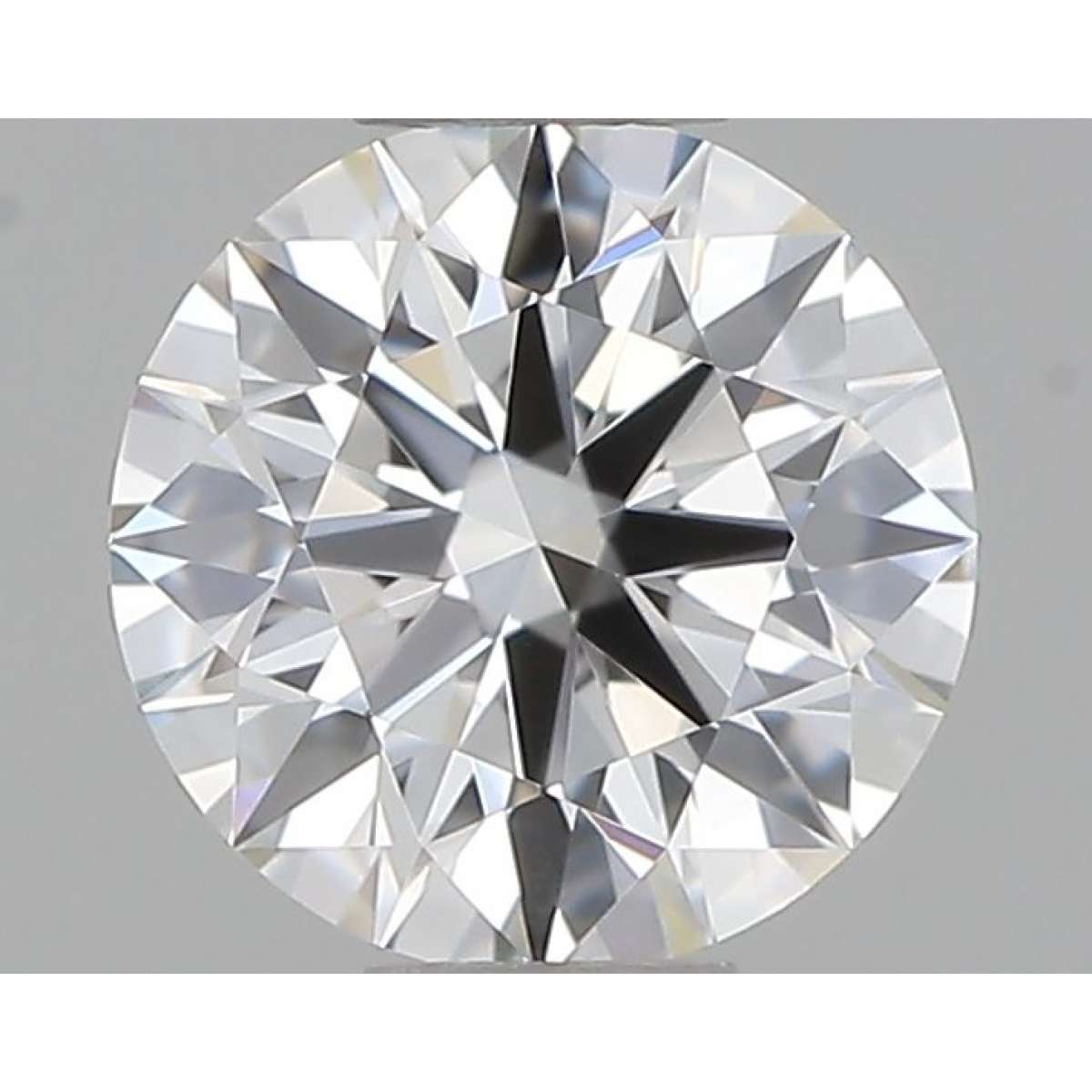 Certified Diamond IGI Carats 0.38 Color F Clarity VVS1  EX  EX  EX Fluorescence FNT Brown No Green No Milky No EyeClean 100%