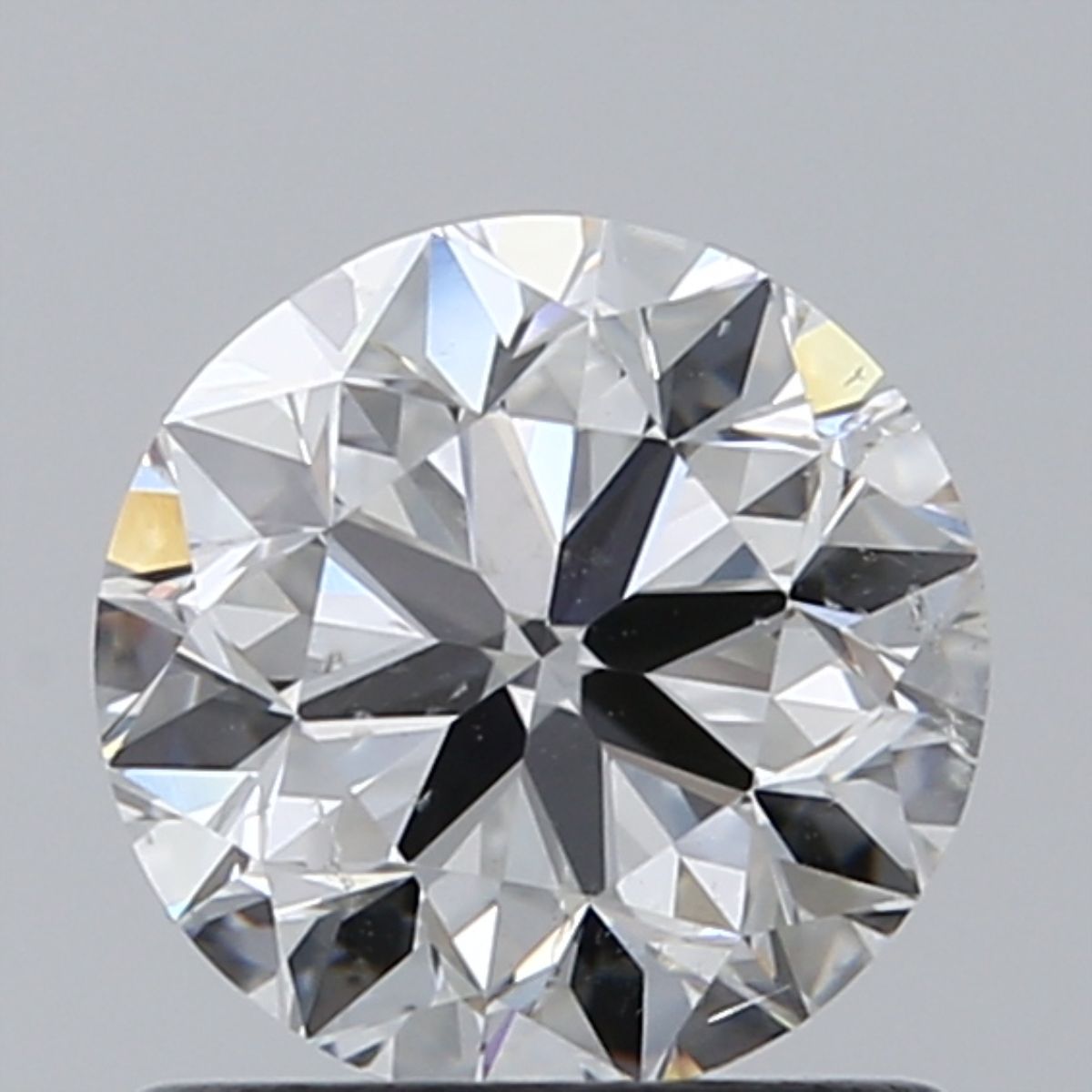 Certified Diamond GIA Carats 1.01 Color F Clarity SI2  VG  EX  VG Fluorescence FNT Brown No Milky No EyeClean 100%