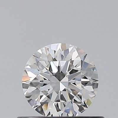 Certified Diamond GIA Carats 0.5 Color F Clarity VVS1  EX  EX  EX Fluorescence NON Brown No Green No Milky No EyeClean 100%