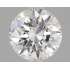 Certified Diamond GIA Carats 0.53 Color F Clarity VVS2  EX  EX  EX Fluorescence NON Brown No Green No Milky No EyeClean 100%