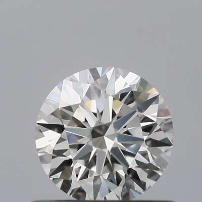 Certified Diamond GIA Carats 0.51 Color F Clarity VVS2  EX  EX  EX Fluorescence NON Brown No Milky No EyeClean 100%