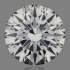 Certified Diamond GIA Carats 0.23 Color E Clarity VVS1  EX  EX  EX Fluorescence NON Brown No Green No Milky No EyeClean 100%