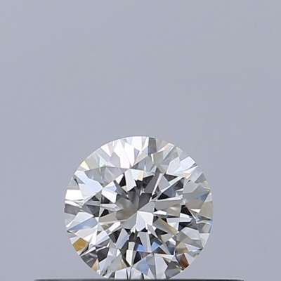 Certified Diamond GIA Carats 0.27 Color F Clarity VVS1  EX  EX  EX Fluorescence NON Brown No Milky No EyeClean 100%