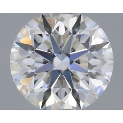 Certified Diamond GIA Carats 0.34 Color F Clarity VVS1  EX  EX  EX Fluorescence MED Brown No Green No Milky No EyeClean 100%