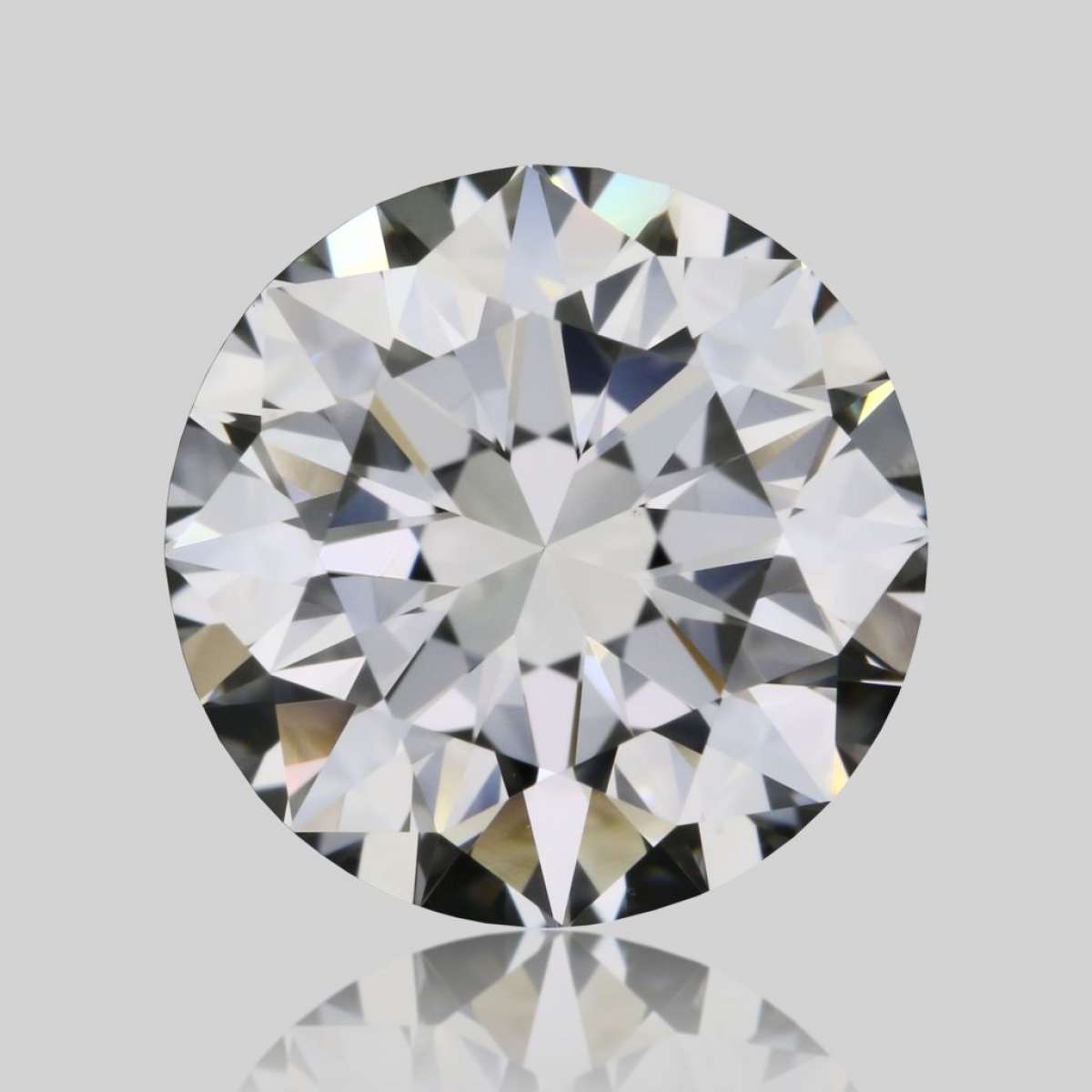 Certified Diamond GIA Carats 1.51 Color H Clarity VVS2  EX  EX  EX Fluorescence FNT Brown No Green No Milky No EyeClean 100%