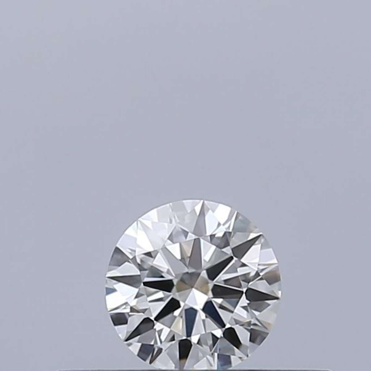 Certified Diamond IGI Carats 0.18 Color F Clarity VVS2  EX  EX  EX Fluorescence NON Brown No Milky No EyeClean 100%