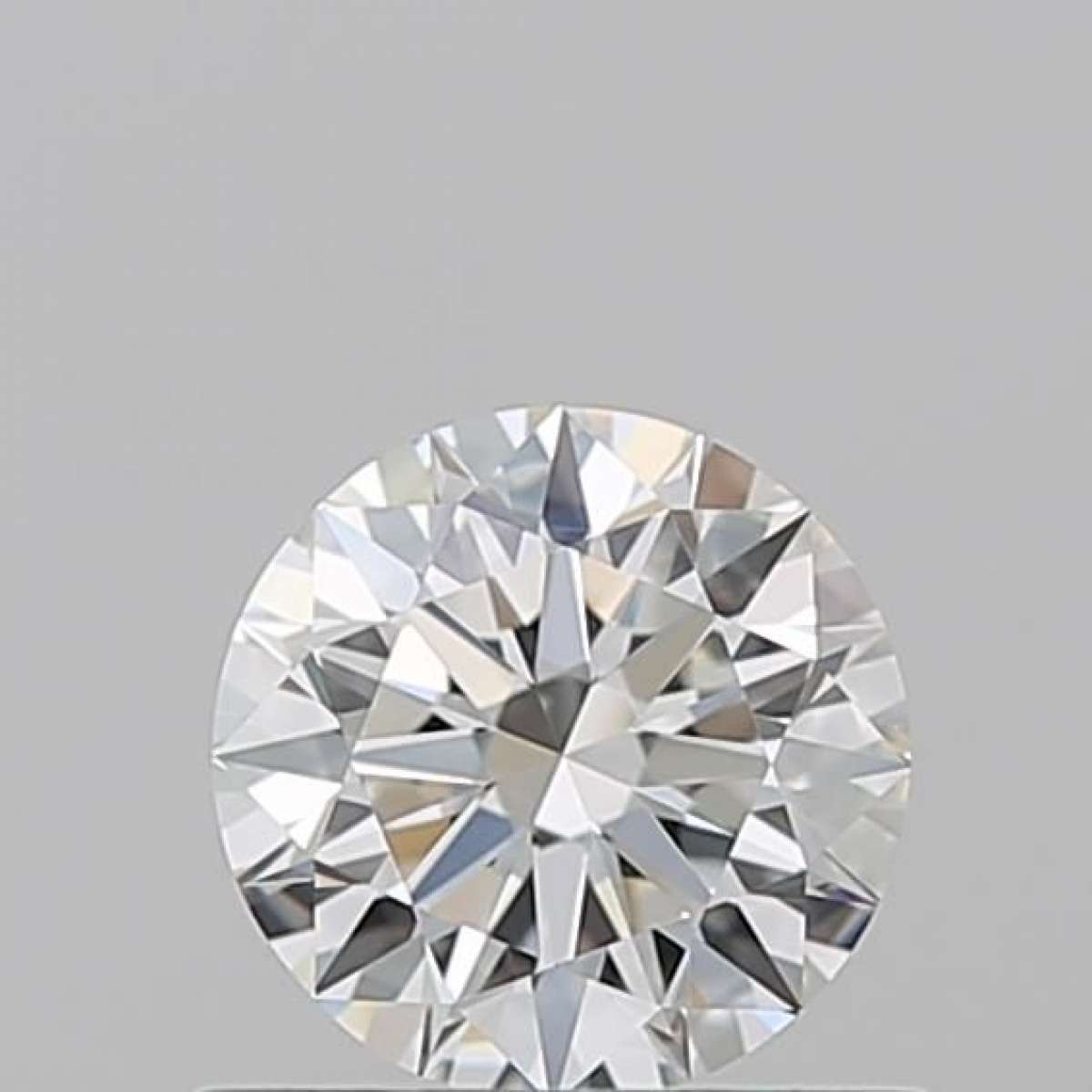 Certified Diamond GIA Carats 0.61 Color H Clarity VVS1  EX  EX  EX Fluorescence FNT Brown No Milky No EyeClean 100%