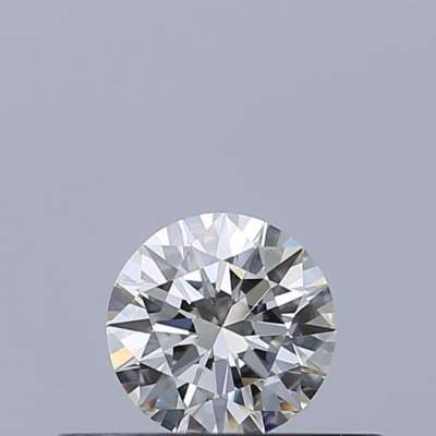 Certified Diamond GIA Carats 0.26 Color F Clarity VVS1  EX  EX  EX Fluorescence NON Brown No Milky No EyeClean 100%