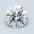 Certified Diamond GIA Carats 1.0 Color H Clarity VVS1  EX  EX  EX Fluorescence FNT Brown No Green No Milky No EyeClean 100%