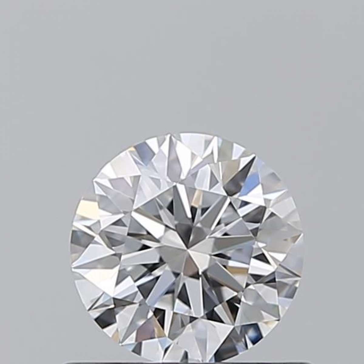Certified Diamond GIA Carats 0.65 Color D Clarity VVS1  EX  EX  EX Fluorescence FNT Brown No Green No Milky No EyeClean 100%