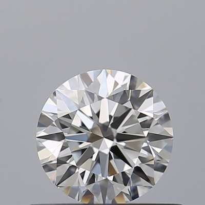 Certified Diamond GIA Carats 0.53 Color E Clarity VVS2  EX  EX  EX Fluorescence NON Brown No Green No Milky No EyeClean 100%