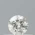 Certified Diamond IGI Carats 0.19 Color F Clarity VVS2  EX  EX  EX Fluorescence NON Brown No Milky No EyeClean 100%