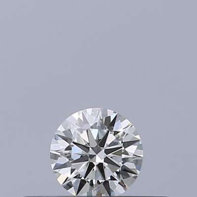 Certified Diamond IGI Carats 0.18 Color F Clarity VS1  EX  EX  EX Fluorescence NON Brown No Milky No EyeClean 100%