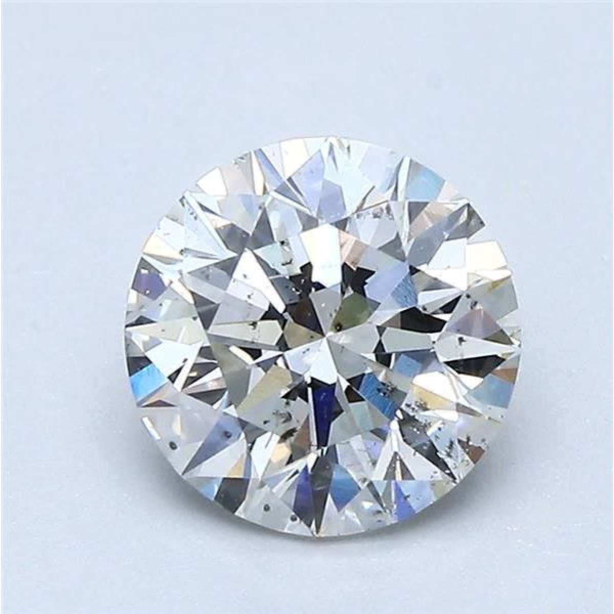 Certified Diamond GIA Carats 1.5 Color H Clarity SI2  EX  EX  VG Fluorescence NON Brown No Green No Milky No EyeClean 100%