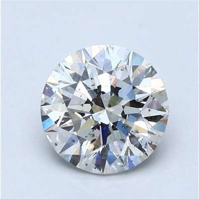 Certified Diamond GIA Carats 1.5 Color H Clarity SI2  EX  EX  VG Fluorescence NON Brown No Green No Milky No EyeClean 100%