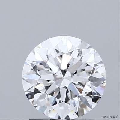 Certified Diamond GIA Carats 1.5 Color E Clarity VS1  EX  EX  EX Fluorescence NON Brown No Green No Milky No EyeClean 100%