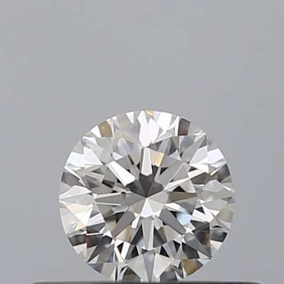 Certified Diamond GIA Carats 0.26 Color F Clarity VVS2  EX  EX  EX Fluorescence NON Brown No Green No Milky No EyeClean 100%