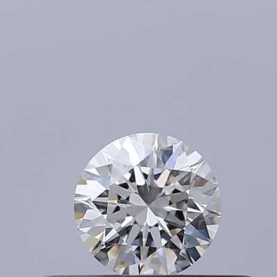 Certified Diamond GIA Carats 0.26 Color F Clarity VVS1  EX  EX  EX Fluorescence NON Brown No Milky No EyeClean 100%