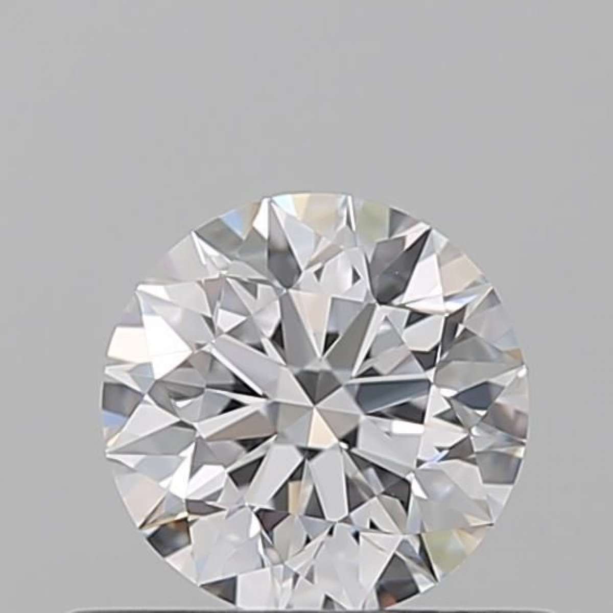 Certified Diamond GIA Carats 0.5 Color D Clarity VVS2  EX  EX  EX Fluorescence FNT Brown No Green No Milky No EyeClean 100%