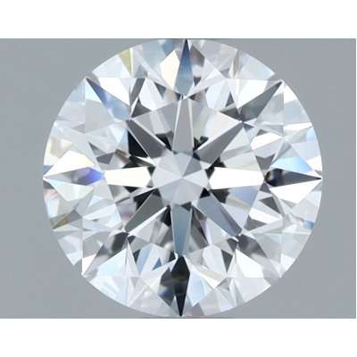 Certified Diamond GIA Carats 1.41 Color D Clarity VVS2  EX  EX  EX Fluorescence FNT Brown No Green No Milky No EyeClean 100%