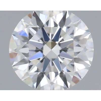 Certified Diamond GIA Carats 0.19 Color F Clarity IF  EX  EX  EX Fluorescence NON Brown No Green No Milky No EyeClean 100%