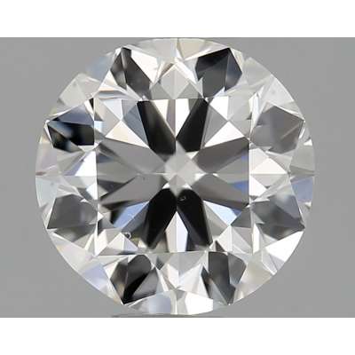 Certified Diamond GIA Carats 1.51 Color F Clarity VS2  VG  EX  VG Fluorescence NON Brown No Milky No EyeClean 100%