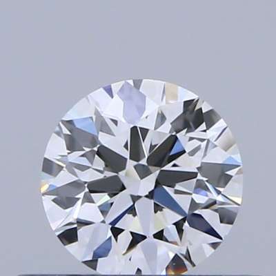 Certified Diamond GIA Carats 0.34 Color E Clarity VVS2  EX  EX  EX Fluorescence FNT Brown No Green No Milky No EyeClean 100%