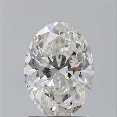 Certified Diamond GIA Carats 1.7 Color H Clarity VS2  -  EX  EX Fluorescence NON Brown No Milky No EyeClean 100%