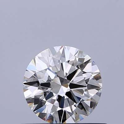 Certified Diamond GIA Carats 0.5 Color F Clarity VVS1  EX  EX  EX Fluorescence NON Brown No Milky No EyeClean 100%