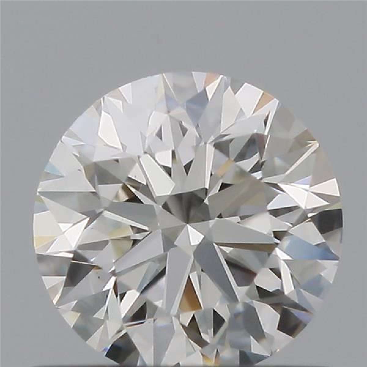 Certified Diamond GIA Carats 0.58 Color H Clarity VS1  EX  EX  EX Fluorescence FNT Brown No Green No Milky No EyeClean 100%