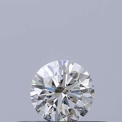Certified Diamond GIA Carats 0.27 Color F Clarity VVS1  EX  EX  EX Fluorescence NON Brown No Milky No EyeClean 100%