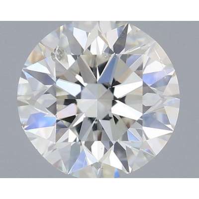 Certified Diamond IGI Carats 0.5 Color H Clarity SI1  EX  EX  EX Fluorescence FNT Brown No Green No Milky No EyeClean 100%