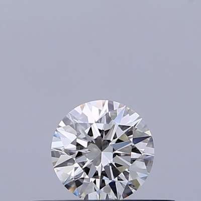 Certified Diamond GIA Carats 0.26 Color F Clarity VVS1  EX  EX  EX Fluorescence NON Brown No Milky No EyeClean 100%