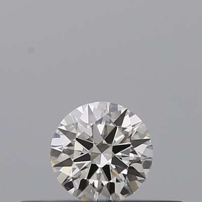Diamante Certificato GIA Carati 0.18 Colore G Purezza VVS2  EX  EX  EX Fluorescenza NON Brown No Milky No EyeClean 100%