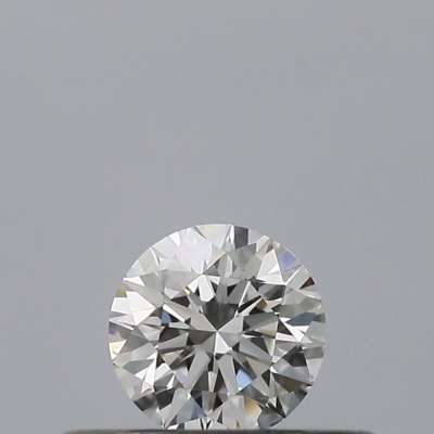 Certified Diamond IGI Carats 0.2 Color F Clarity VVS1  EX  EX  EX Fluorescence NON Brown No Milky No EyeClean 100%